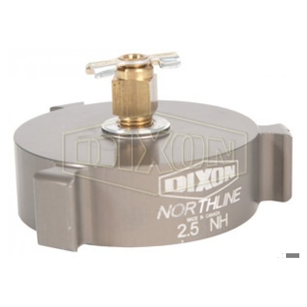 Dixon Rocker Lug Test Cap with 1/4 in NPT Drill and Tap, 2 in, FNPSH CAP200SABS - main